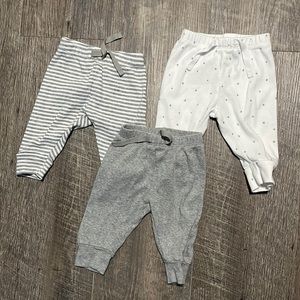 Gap Baby- 100% Organic Cotton First Favorite Pull-On Pants set of 3